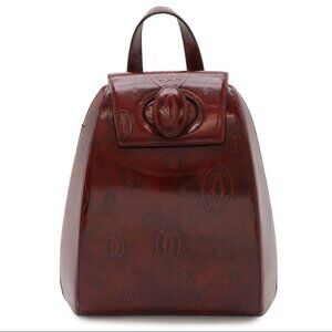 Cartier | Bags | Cartier Must Line Backpack Leather Bordeaux  display picture 2